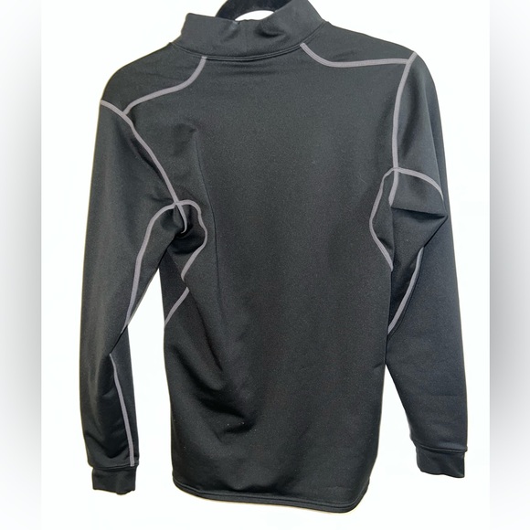 Nike Pro Dri Fit Thermal Long Sleeve Mock Neck Compression Top Black medium - Picture 5 of 10